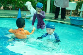 รวมภาพกิจกรรมว่ายน้ำ บ้านเด็กเล็ก (3, 10 เม.ย. 67) Image 8