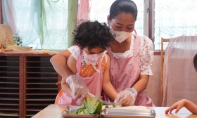 กิจกรรมประกอบอาหาร บ้านเด็กเล็ก (กล้วยอบน้ำผึ้ง) พฤ. 25 เม.ย ... FLEXI_IMAGE 2