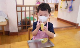 กิจกรรมประกอบอาหาร บ้านเด็กเล็ก (กล้วยอบน้ำผึ้ง) พฤ. 25 เม.ย ... FLEXI_IMAGE 5