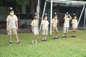 ค่ายลูกเสือ-เนตรนารี ชั้นประถม 4 (4 ม.ค.65) Image 4