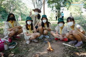 ป.6 ค่ายลูกเสือ ณ ไร่เรียนรู้วรรณสว่างจิต จ.เพชรบุรี (6-8 ม. ... Image 15