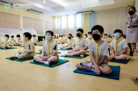 ป.6 ฝึกสมาธิ สวดมนต์ เดินจงกรม (9 มิ.ย.65) Image 2