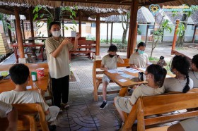 &quot;ค่ายพุทธบุตร ป.๖&quot; โรงเรียนวรรณสว่างจิต (11 มิ.ย.65) Image 8