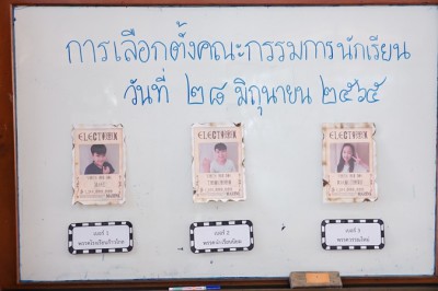 การเลือกตั้งคณะกรรมการนักเรียนและนับคะแนนเสียง 28 มิ.ย.65 Image 1