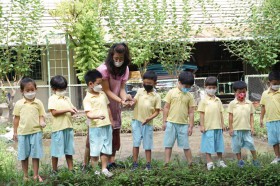 อนุบาล 3 แช่ข้าวและหว่านข้าว (5, 8 ก.ค.65) Image 7