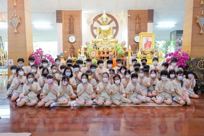 ป.3 แสดงตนเป็นพุทธมามกะ ณ วัดทองเนียม (25 ก.ค.65) Image 1