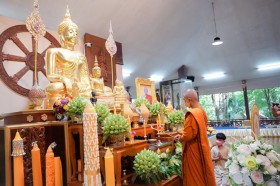 ป.3 แสดงตนเป็นพุทธมามกะ ณ วัดทองเนียม (25 ก.ค.65) Image 3