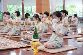 ป.3 แสดงตนเป็นพุทธมามกะ ณ วัดทองเนียม (25 ก.ค.65) Image 4