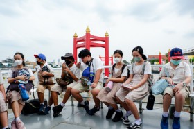 ป.6 เยี่ยมยลมหานคร กลุ่ม 1 วัดพระแก้ว,วัดอรุณ,วัดโพธิ์ (26 ต ... Image 8