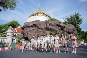 ป.6 เยี่ยมยลมหานคร กลุ่ม 4 วัดสระเกศ,เสาชิงช้า,หอศิลป์ (26 ต ... Image 1