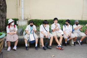 ป.6 เยี่ยมยลมหานคร กลุ่ม 4 วัดสระเกศ,เสาชิงช้า,หอศิลป์ (26 ต ... Image 5