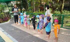 กิจกรรมว่ายน้ำ บ้านเด็กเล็ก (๑,๓ ต.ค. ๖๕) Image 4