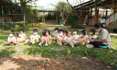 กิจกรรมเกษตรบ้านเด็กเล็ก (ปลูกผักสวนครัว) - พฤ. ๑๒ ม.ค. ๖๖ Image 1