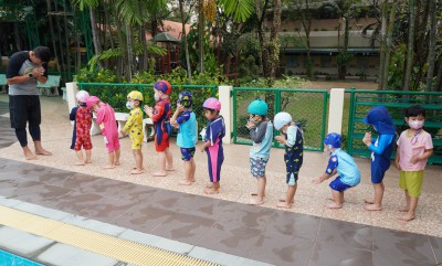 กิจกรรมว่ายน้ำ บ้านเด็กเล็ก (๑๐,๑๒ ม.ค. ๖๖) Image 1