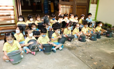 โครงการหนูชอบปลูกผัก อ.๑/๓ ปลูกมะเขือเทศ (๒๐ ม.ค.๖๖) Image 1