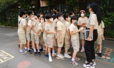 ป.๕ โทรศัพท์แก้วกระดาษ เรียนรู้การเดินทางของเสียง (๒๕ ม.ค.๖๖ ... FLEXI_IMAGE 1