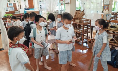 อนุบาล ๓ แสดงบทบาทสมมติ การโดยสารเครื่องบิน (๒๔-๒๖ ม.ค.๖๖) Image 1