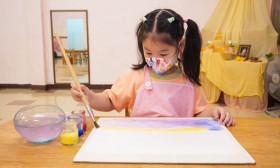 กิจกรรมระบายสีน้ำ-วาดสีเทียน (บ้านเด็กเล็ก) - ๓ ก.พ. ๖๖ Image 3