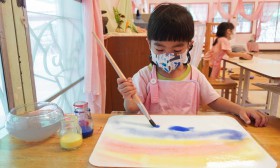 กิจกรรมระบายสีน้ำ-วาดสีเทียน (บ้านเด็กเล็ก) - ๓ ก.พ. ๖๖ Image 5