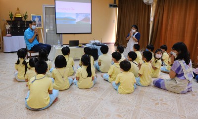 อ.๓/๓ พบวิทยากร สรุปโครงการมารู้จักภูเขาไฟกันเถอะ (๒๔ ... Image 1