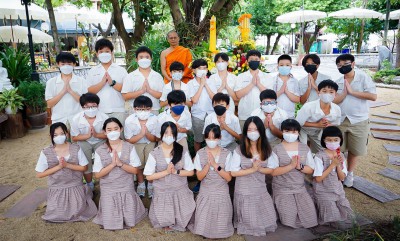 ถวายเทียนพรรษา ณ วัดแทนวันดีเจริญสุข (26 ก.ค.66) Image 1