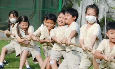 กีฬาสานพลังนอกรอบ "ชักเย่อ" ป.3 , ป.4 (พ. 1 พ.ย.66) Image 1