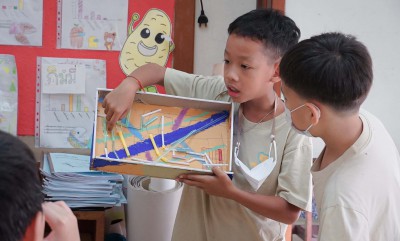 ป.4 นำเสนอชิ้นงาน &quot;แรงโน้มถ่วง&quot; (19 ม.ค.67) Image 1