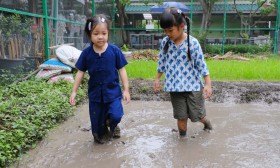 อนุบาล 3 ย่ำดินเตรียมแปลงนา (พฤ. 4 ก.ค.67) Image 13