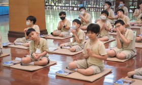 ป.3 แสดงตนเป็นพุทธมามกะ ณ วัดทองเนียม (8 ก.ค.67) Image 2