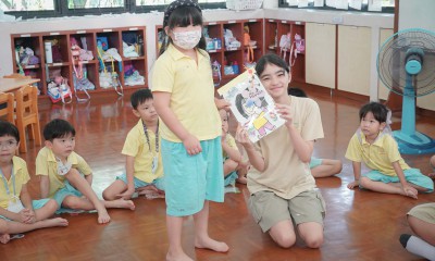 น้องอนุบาลมอบของแทนคำขอบคุณให้พี่ ป.6 (12 ก.ค.67) FLEXI_IMAGE 1