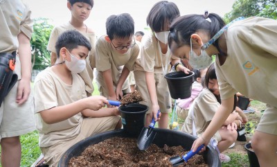 ป.2 เปลี่ยนกระถางดอกไม้ (24 ก.ค.67) Image 1