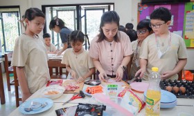 ป.3 เรียนรู้การชั่ง การตวง ผ่านการทำ&quot;พิซซ่า&quot; (29-30 ต.ค.67) Image 9