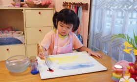กิจกรรมระบายสีน้ำ และวาดสีเทียน บ้านเด็กเล็ก (ศ. 10 ม.ค. 68) Image 3