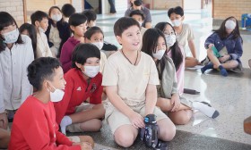 ป.5 นำเสนอชิ้นงานวัฏจักรน้ำ , ทดลองเรื่องเสียงสูง-ต่ำ (15 ม. ... Image 11