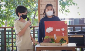 ป.5 นำเสนอชิ้นงานวัฏจักรน้ำ , ทดลองเรื่องเสียงสูง-ต่ำ (15 ม. ... Image 6