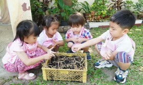 น้องเด็กเล็กปลูกผักบุ้ง (จ. 10 ก.พ. 68) Image 12