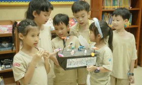 ป.1 นำเสนอชิ้นงานวัตถุบนท้องฟ้า (6 ก.พ. 68) Image 7
