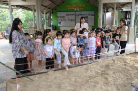 กิจกรรมสงกรานต์ &quot;ก่อเจดีย์ทราย&quot; (๑๐ เมษายน ๒๕๖๘) Image 2