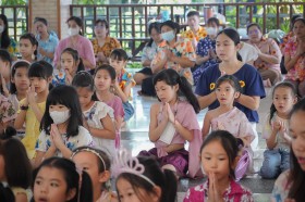กิจกรรมวันสงกรานต์ &quot;ฟังเทศน์&quot; (๑๑ เมษายน ๒๕๖๘) Image 4