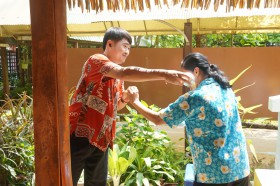 กิจกรรมวันสงกรานต์ &quot;รดน้ำดำหัวผู้ใหญ่&quot; (๑๑ เมษายน ๒๕๖๘) Image 3