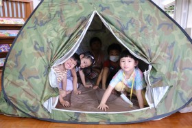 อนุบาล ๓ กิจกรรมกางเต็นท์ (จ. ๗ เม.ย.๖๘) Image 7