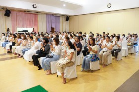 ภาพกิจกรรมธรรมบรรยาย &quot;ใจสงบ จิตสว่าง&quot; (ศ. ๖ มิ.ย.๖๘) Image 8