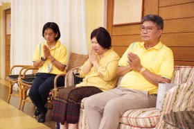 ภาพกิจกรรมธรรมบรรยาย &quot;เรียนเพราะรัก&quot; (จ. ๙ มิ.ย.๖๘) Image 3
