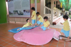 กิจกรรมพลศึกษา อนุบาล ๑ (จ. ๒๖ พ.ค.๖๘) Image 5