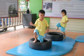 กิจกรรมพลศึกษา อนุบาล ๑ (จ. ๒๖ พ.ค.๖๘) Image 6