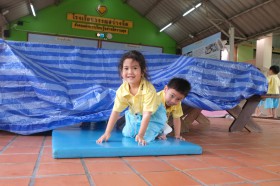 กิจกรรมพลศึกษา อนุบาล ๑ (จ. ๒๖ พ.ค.๖๘) Image 8