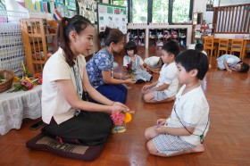 กิจกรรมไหว้ครู ในเรือนอนุบาล (พฤ. ๑๒ มิ.ย.๖๘) Image 3