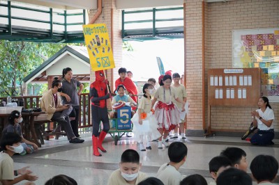 การหาเสียงเลือกตั้งคณะกรรมการนักเรียนโค้งสุดท้าย (๒๕ มิ.ย.๖๘ ... FLEXI_IMAGE 1