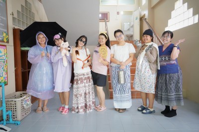 ป.๑ กิจกรรมละครเกี่ยวกับ &quot;การแต่งกายที่เหมาะสม&quot; (๒ ก.ค.๖๘) FLEXI_IMAGE 1