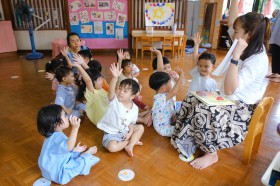 กิจกรรมห้องสมุดอนุบาล ๑ กุ๊กไก่ด้วยมือของฉัน FLEXI_IMAGE 3